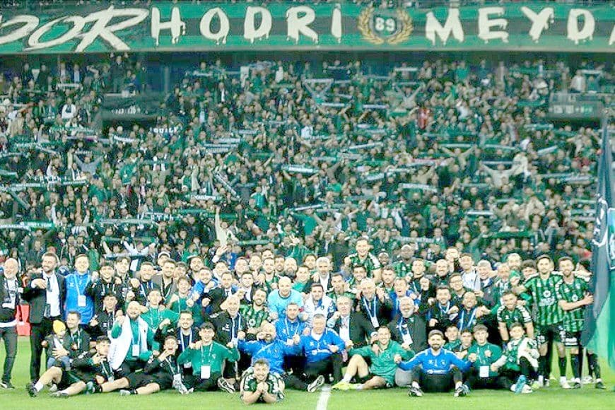 Kocaelispor, 59. yaşını Süper Lig'e yükselmenin mutluluğuyla kutluyor