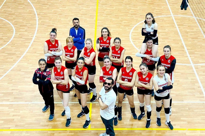 Sınırın sıfır noktasında Voleybol